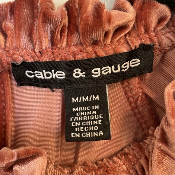 Velour blouse - Picture 3 of 3